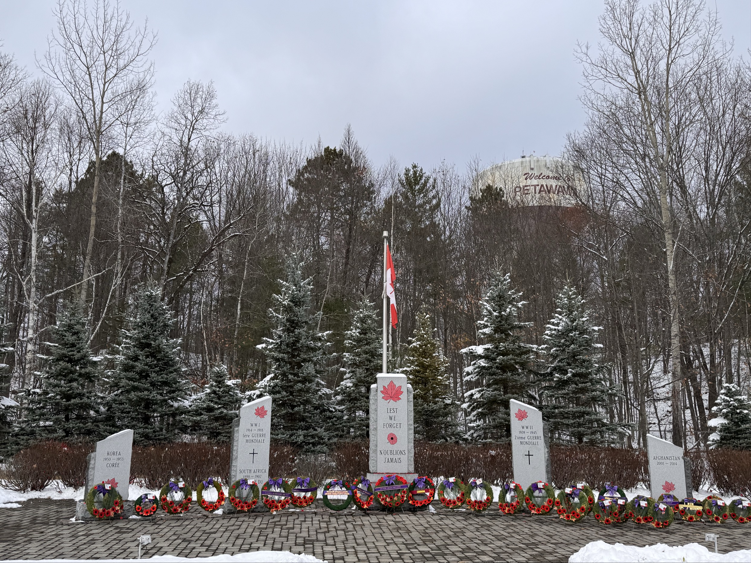 Royal Canadian Legion Branch 517 Memorial in Petawawa, ON. Royal Canadian Legion Branch 517 Memorial in Petawawa, ON.