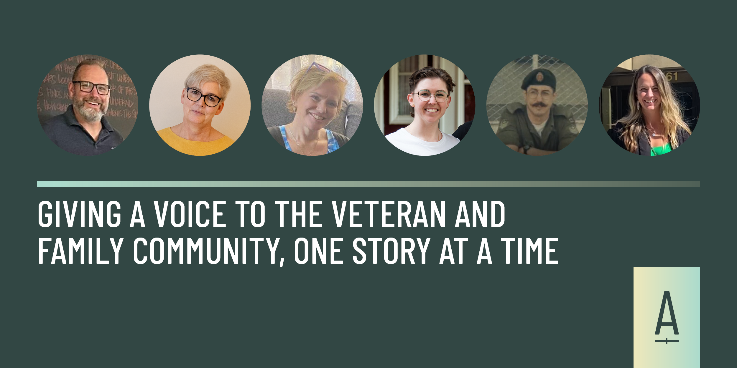 Giving a voice to the Veteran and Family community, one story at a time